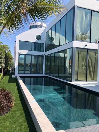 low-e coated dual-pane windows reduce heat transfer